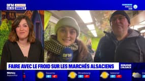 Alsace: faire avec le froid sur les marchés