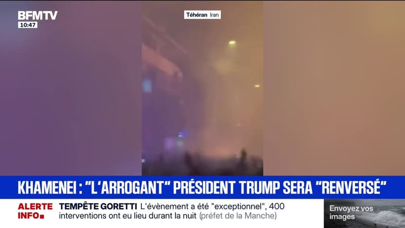 Manifestations en Iran: l'ayatollah Khamenei dénonce des "émeutiers" qui souhaitent "plaire au président américain"