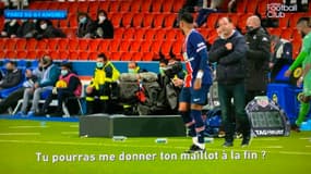 Stéphane Moulin réclame son maillot à Neymar en plein match 