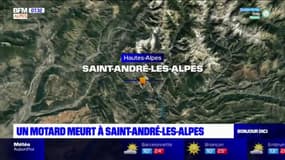 Un motard meurt à Saint-André-les-Alpes