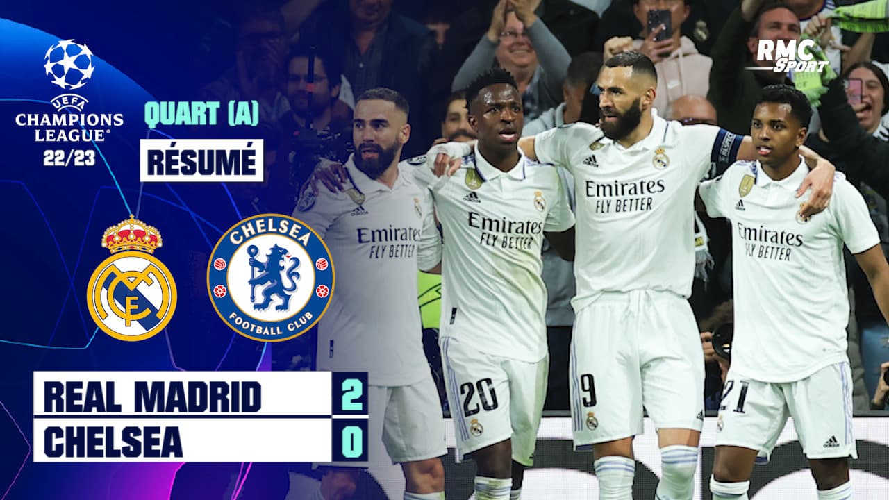Le Real Madrid en maîtrise face à Chelsea - C1 - Quarts - Chelsea-Real  Madrid (0-2) - 18 Avr. 2023 - SO FOOT.com
