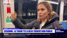 Essonne: le tram T12 fait l'unanimité auprès des usagers qui évoquent un "soulagement"