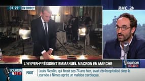 QG Bourdin 2017 : L'hyper-président Emmanuel Macron en marche - 30/06