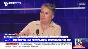 Céline Verzeletti, candidate Nouveau Front populaire à Paris: "L'impôt le plus juste, c'est l'impôt sur le revenu"