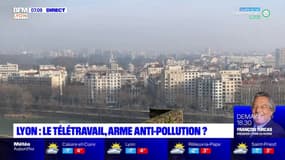 Lyon: le télétravail, arme anti-pollution?