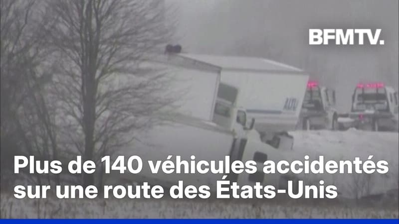 Un carambolage implique plus de 140 véhicules aux États-Unis