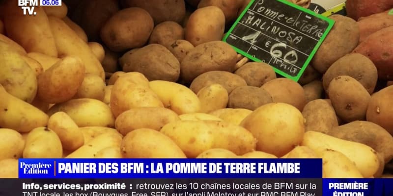 Panier des BFM: le prix de la pomme de terre en forte hausse sur un an