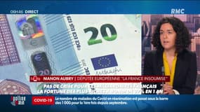 Les riches encore plus riches, Manon Aubry plaide pour une "taxe des profiteurs de la crise"