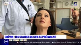 Paris: les statues du musée Grévin se préparent avant la réouverture du musée