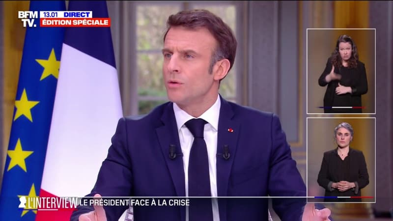 Emmanuel Macron sur la réforme des retraites: 
