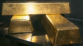Treize lingots d"or, d'une valeur totale de près de 450.000 euros, ont été dérobés ce mercredi par deux faux policiers, chez un retraité de Romainville, près de Paris. (Photo d'illustration)