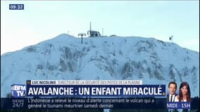 Un enfant miraculé à La Plagne après avoir été enfoui pendant une heure sous une avalanche