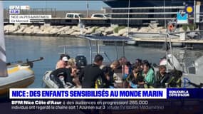 Nice: des enfants sensibilisés à la biodiversité marine