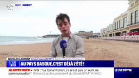 Avec 22°C au thermomètre, c'est déjà l'été au Pays Basque