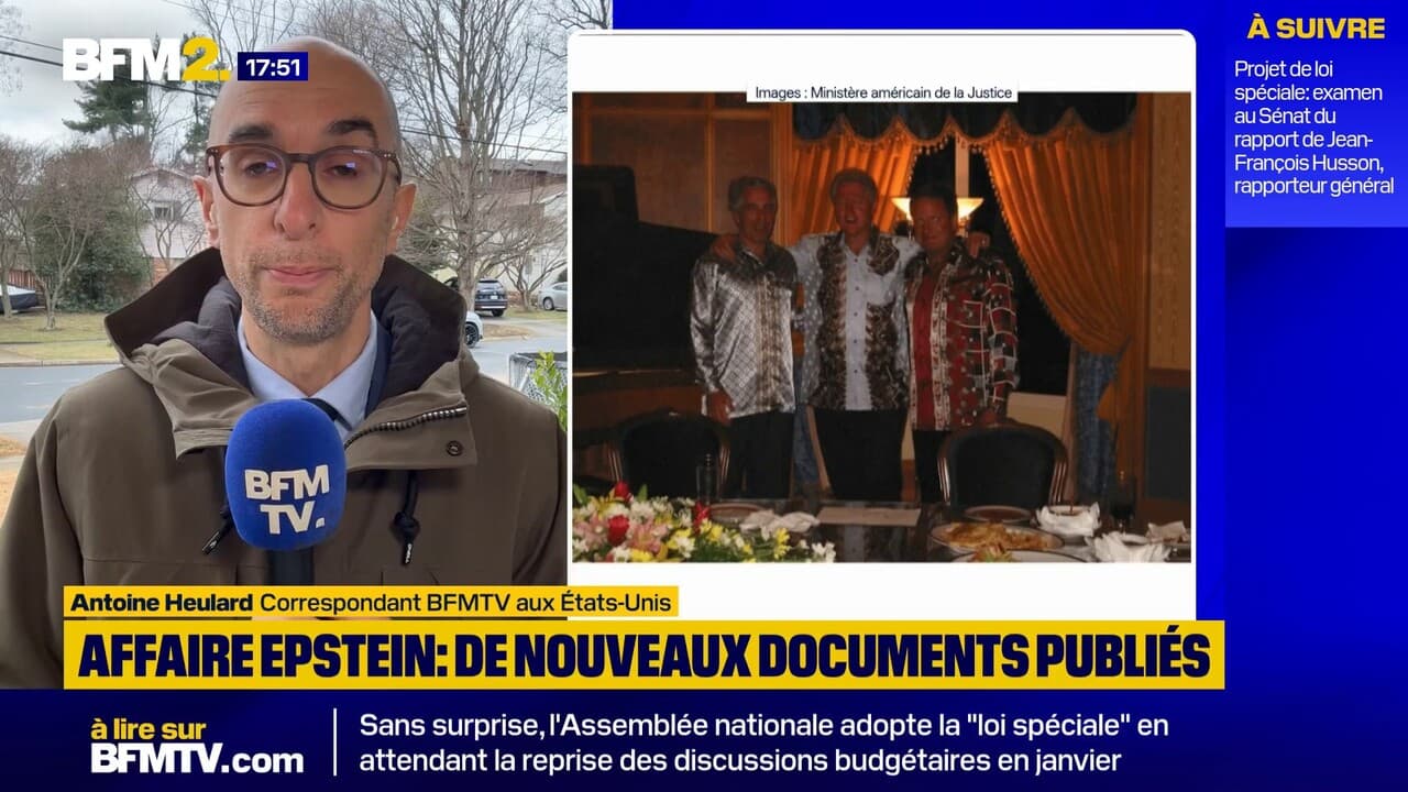 Affaire Epstein: que contiennent les nouveaux documents déclassifiés ...