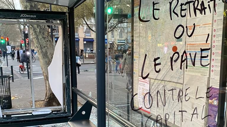 Des incidents ont éclaté à Toulouse, ce jeudi 23 mars. Des incidents ont éclaté à Toulouse, ce jeudi 23 mars.