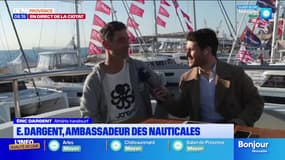 "La mer Mediterranée peut permettre de maintenir un état de santé" assure Eric Dargent, ambassadeur des Nauticales de La Ciotat
