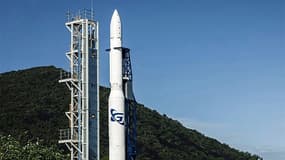 Une fusée Eris à trois étages de l'entreprise Gilmour Space Technologies près de Bowen, sur la côte est de l'Australie, le 14 mai 2025 (photo d'illustration).