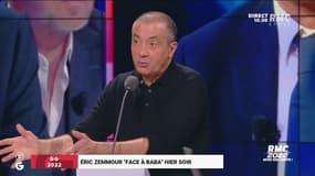 GG 2022 : Eric Zemmour "Face à Baba" hier soir - 17/12