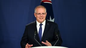 Scott Morrison, premier ministre d’Australie, en janvier.