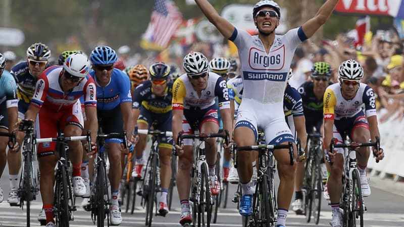 Marcel Kittel a remporté la première étape du Tour 2013