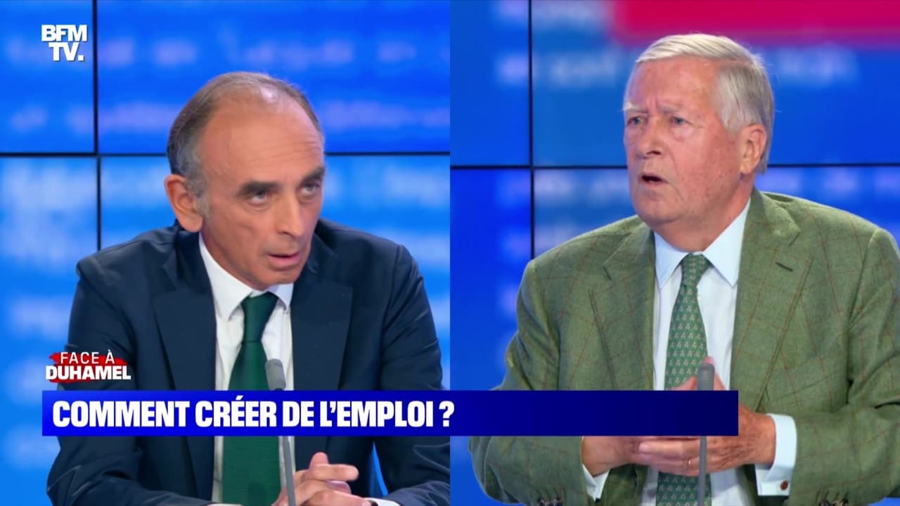 Éric Zemmour face à Duhamel 18/10