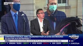 Cyril Chabanier (CFTC) sur les aides d'Etat: "il faut que demain la dépense publique soit conditionnée et ciblée"
