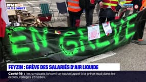 Feyzin: des salariés d'Air Liquide en grève