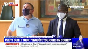 Chute sur le Tour de France: "La personne mise en cause a des fragilités personnelles", explique le commandant du groupement de Brest 