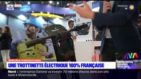 VivaTech: une trottinette électrique fabriquée dans les Hauts-de-France