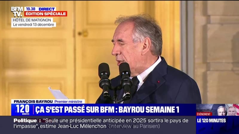 François Bayrou, semaine1: ça s'est passé sur BFM