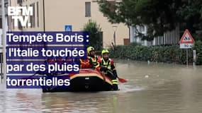  Tempête Boris: des pluies torrentielles s'abattent sur le nord de l'Italie 