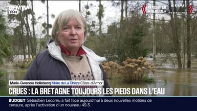 “Il faut que les personnes mettent en sécurité leurs biens”: la Bretagne bat des records de précipitations