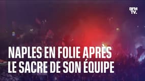 Football: la ferveur des supporters de Naples après le sacre de leur équipe