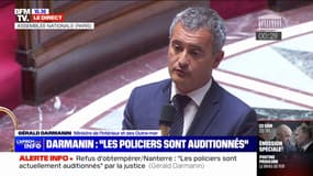 Refus d'obtempérer à Nanterre: "On doit respecter le deuil des familles, mais [aussi] la présomption d'innocence des policiers", affirme le ministre de l'Intérieur, Gérald Darmanin
