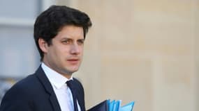 Le ministre du Logement Julien Denormandie l'Elysée, le 14 novembre 2018