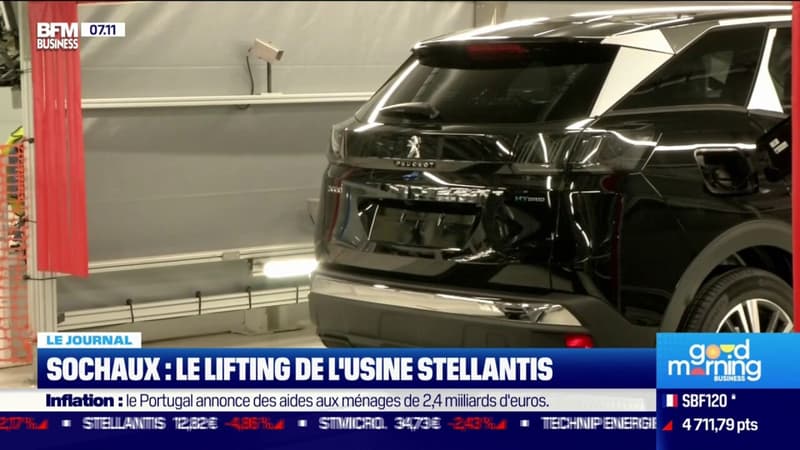 Sochaux: le lifting de l'usine Stellantis