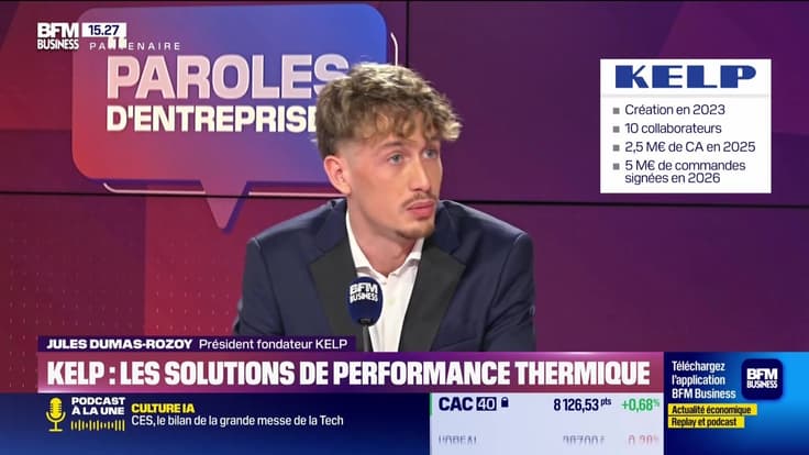 Jules Dumas-Rozoy (KELP) : KELP, les solutions de performance thermique - 31/01