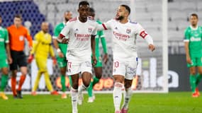 Tino Kadewere et Memphis Depay
