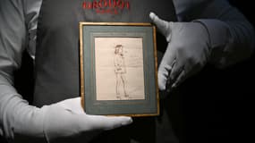 Ce dessin de Rimbaud par Verlaine a été vendu ce lundi 2 décembre 2024 585.000 euros "après une longue bataille d'enchères"