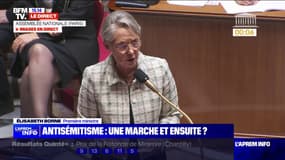 Marche contre l'antisémitisme: "La France a été au rendez-vous" affirme Élisabeth Borne