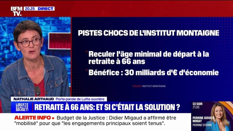 Nathalie Arthaud (Lutte ouvrière) sur la dette publique: 