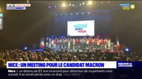 Nice: un meeting pour le candidat Macron