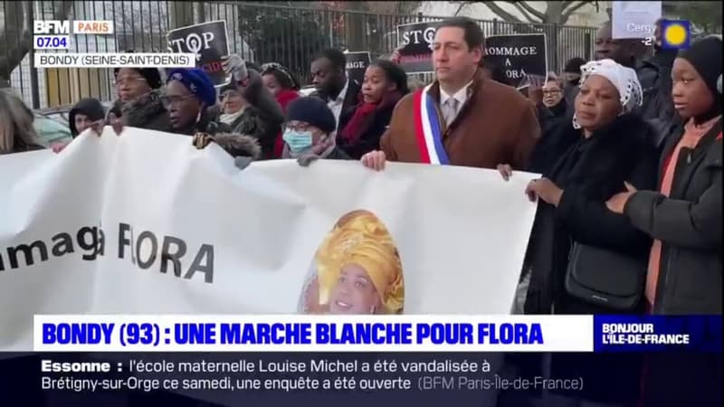 Seine-Saint-Denis: une marche blanche pour honorer la mémoire de Flora