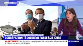 Emmanuel Macron doit annoncer que le congé paternité va passer de 14 à 28 jours