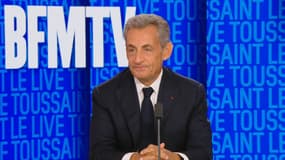 Nicolas Sarkozy sur BFMTV le 13 septembre 2023 