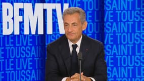 Nicolas Sarkozy sur BFMTV le 13 septembre 2023 