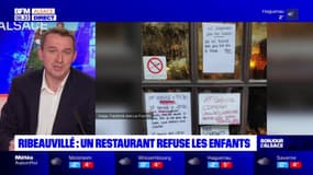 "Pas d'enfants, merci": un restaurateur de Ribeauvillé suscite l'indignation avec son affichette