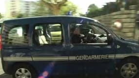 Véhicule de gendarmerie. (Illustration)