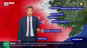 Météo Alpes du Sud: un grand soleil ce matin, des risques d'orages dans l'après-midi, jusqu'à 32°C à Briançon